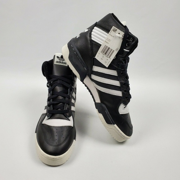 adidas | Shoes | Adidas Mens Rivalry High Ewing Shoes Bd82 Black | Poshmark